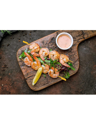 Pinchos de Bambú Natural DecorRack 15 cm - 100 Unidades