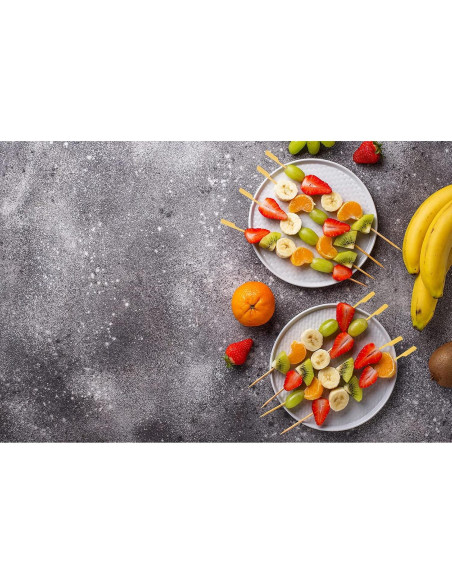 Pinchos de Bambú Natural DecorRack 15 cm - 100 Unidades