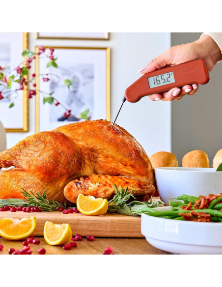 Termómetro Clásico Thermapen Rojo Pimiento - Lectura Instantánea