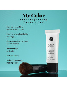 Base de Maquillaje Autoadaptable Jerome Alexander 28.35 g Oscura 2