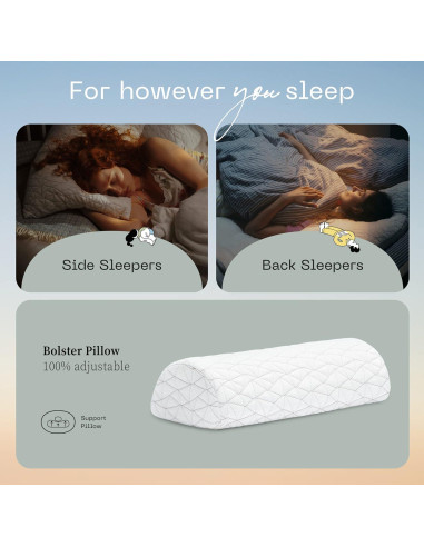 Almohada de Soporte Ajustable Coop Home Goods - Cuña Viscoelástica