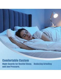 2 Protectores Bucales Personalizados Qiivosm para Bruxismo 2