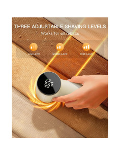 Afeitadora de Tela Recargable Antime YM06 6 Hojas 3 Velocidades 2