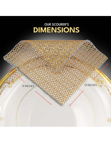 Estropajos de Cocina The Crown Choice 2 Pzs Nylon Sin Rayones