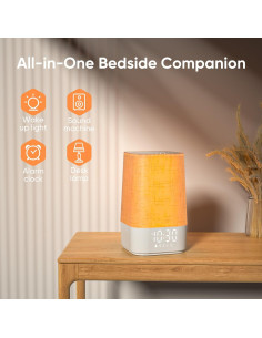Reloj Despertador con Luz de Amanecer APUZOM SM-02, 30 Sonidos 2