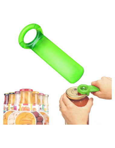 Abridor de Tarros Juimtien Verde Ergonomico para Manos Débiles