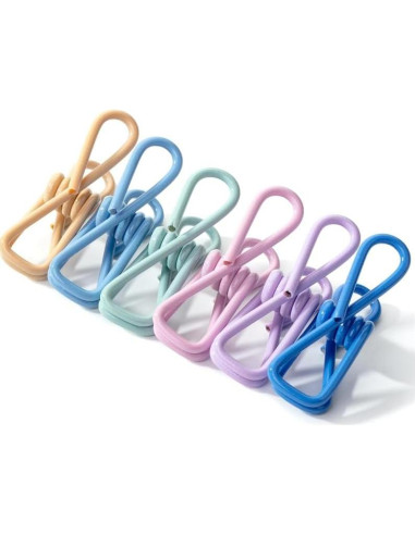 Clips Utilitarios Mr. Pen, 18 Piezas, 5.08 cm, Negro