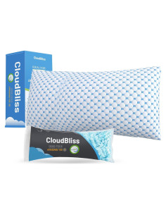 Almohada Cooling CloudBliss King Espuma Viscoelástica Ajustable