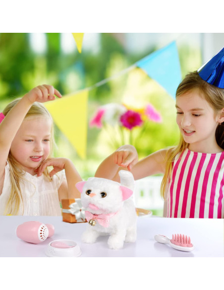 Gato Interactivo Electrónico WorWoder 21cm para Niños