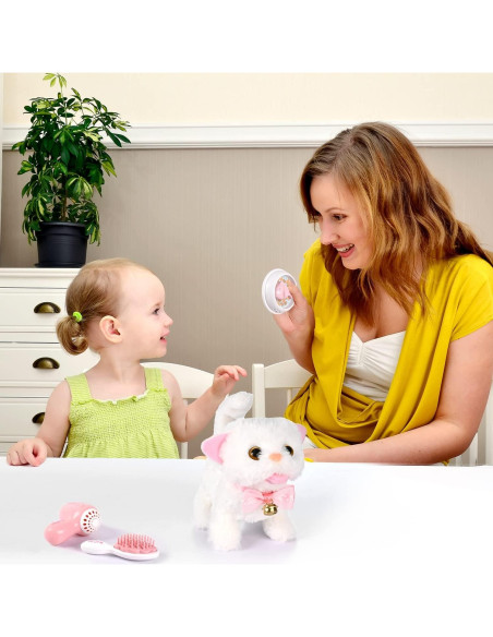 Gato Interactivo Electrónico WorWoder 21cm para Niños
