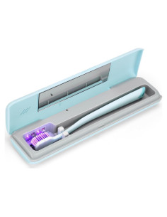Estuche Desinfectante de Cepillo de Dientes UVC YourMate Azul