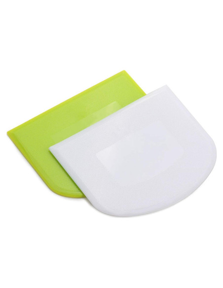 Raspador de Masa WAFJAMF 2 Pcs Grado Alimenticio Flexible