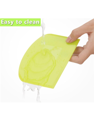 Raspador de Masa WAFJAMF 2 Pcs Grado Alimenticio Flexible