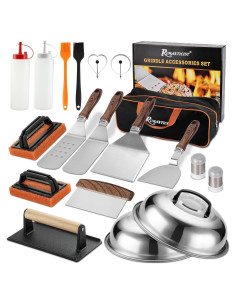 Juego de Accesorios para Plancha 19PCS ROMANTICIST - Herramientas BBQ