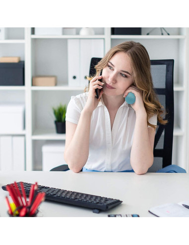 Pelotas de Estrés Ryaco 2 Piezas Gel 5.8 cm Alivio Ansiedad