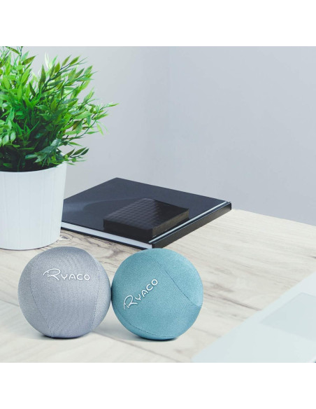 Pelotas de Estrés Ryaco 2 Piezas Gel 5.8 cm Alivio Ansiedad