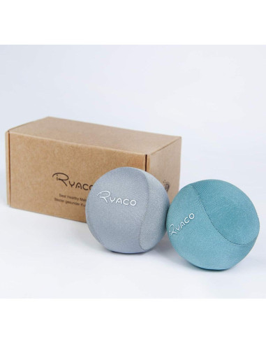 Pelotas de Estrés Ryaco 2 Piezas Gel 5.8 cm Alivio Ansiedad