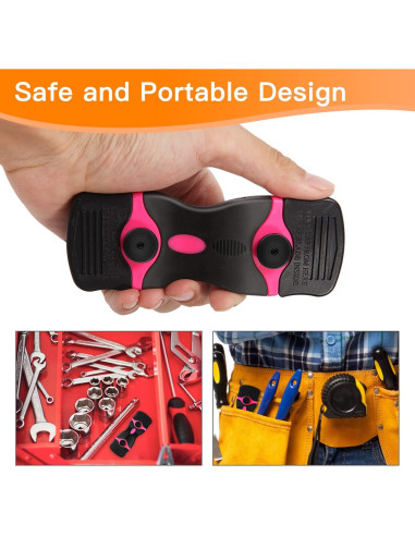 Raspador de Cuchillas Viadom 2 en 1 con 20 Cuchillas