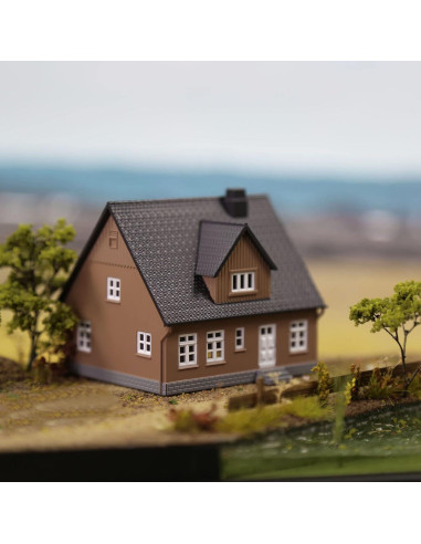 3 Casas Modelo Escala N 1:160 EVEMODEL JZN02