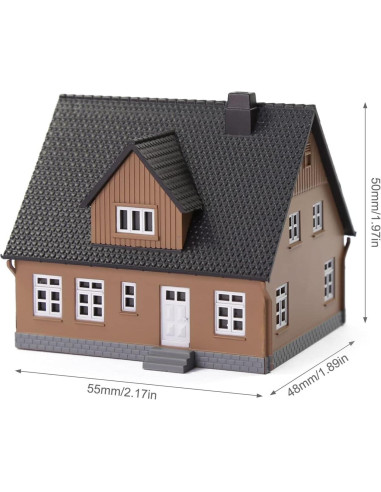 3 Casas Modelo Escala N 1:160 EVEMODEL JZN02