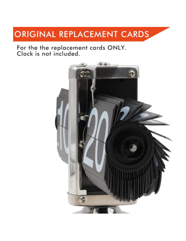 Tarjetas de Reemplazo Betus para Reloj Flip F001B - Hora