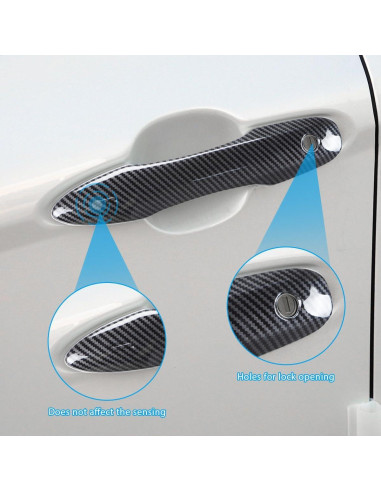 Cubierta de Manija de Puerta DLOVEG para Toyota 2018-2025