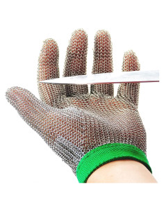 Guante de Malla de Acero Inoxidable Dowellife - Pequeño