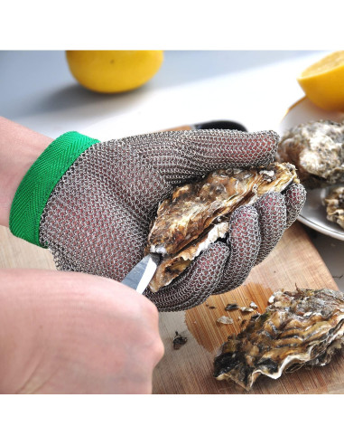 Guante de Malla de Acero Inoxidable Dowellife - Pequeño