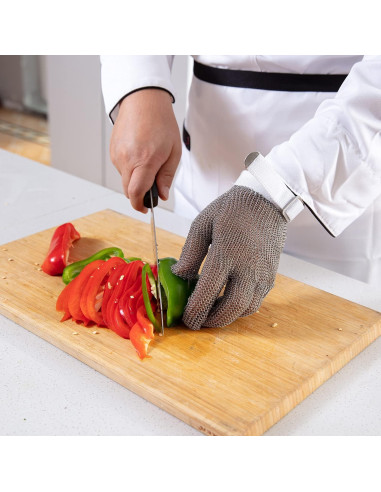 Guante de Malla de Acero Inoxidable Dowellife - Pequeño