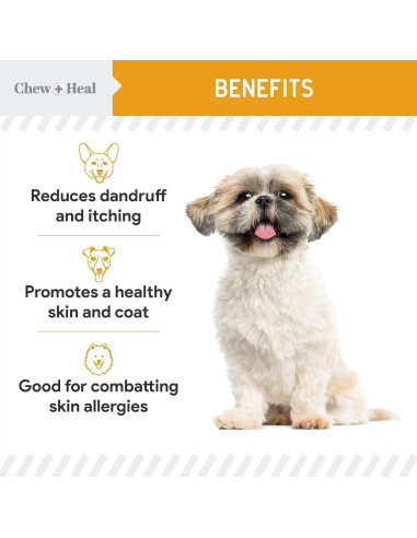 Aceite de Salmón Chew + Heal 236.6 ml para Perros - Omega 3