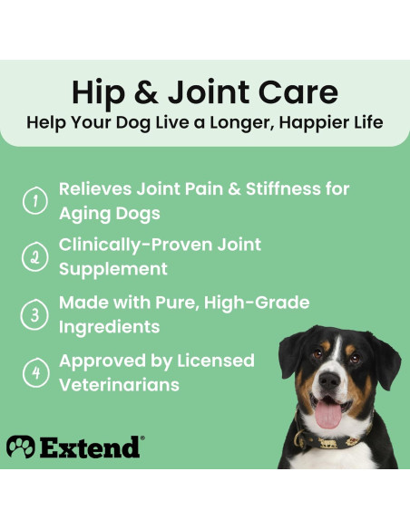 Suplemento Articular Extend para Perros - Glucosamina y MSM