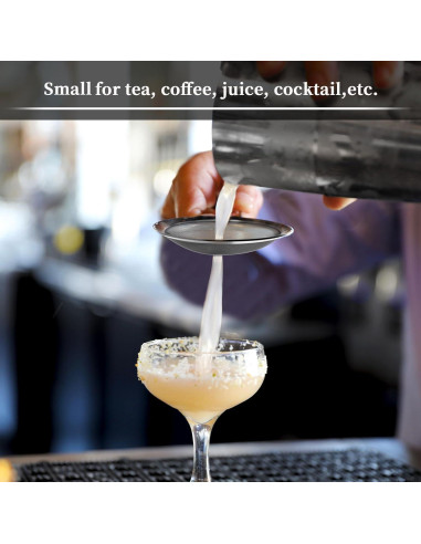 Cuchara de Malla Fina Newness Acero Inoxidable 304 Paquete de 3