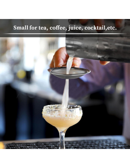 Cuchara de Malla Fina Newness Acero Inoxidable 304 Paquete de 3