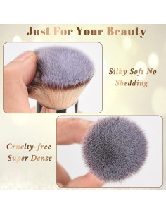 Brocha Kabuki de Fundación START MAKERS Punta Plana 15.24 cm 2