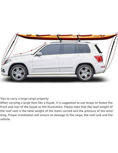 Barra Transversal de Techo Amazon Basics 132 cm Ajustable