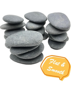 20 Rocas Planas y Suaves para Pintar Lifetop - DIY Artesanía 2