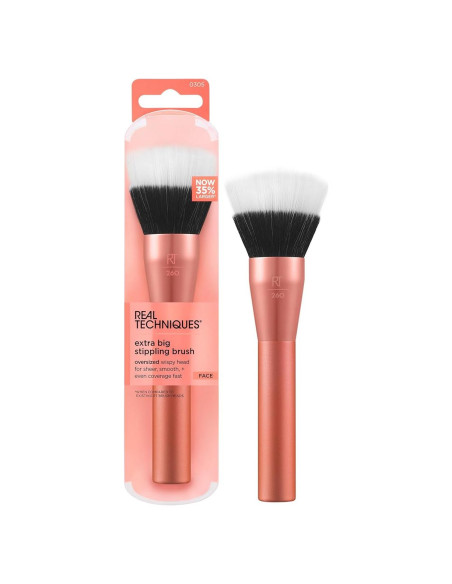 Brocha de Difuminado Extra Grande Real Techniques XL Rosa