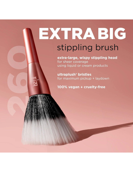 Brocha de Difuminado Extra Grande Real Techniques XL Rosa