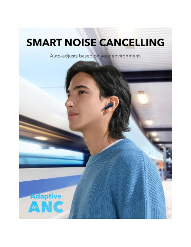 Auriculares Inalámbricos Anker P40i con Cancelación de Ruido