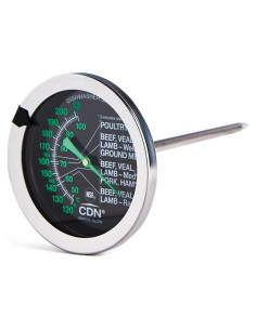 Termómetro de Carne CDN ProAccurate GLOW 5.1 cm Impermeable