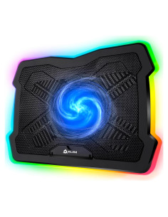 KLIM Ultimate - Almohadilla de Enfriamiento para Laptop RGB 17"