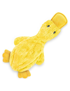 Juguete Crujiente para Perros Mejor Suministros Pato Amarillo