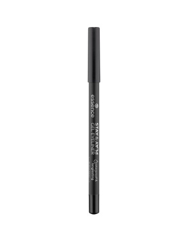 Delineador de Ojos Gel Essence Stay & Play 01 Cuervo Negro