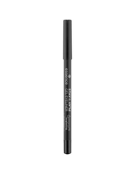 Delineador de Ojos Gel Essence Stay & Play 01 Cuervo Negro