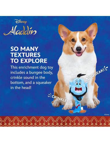 Juguete para Perros Disney Aladino Genio Bungee 22.86cm