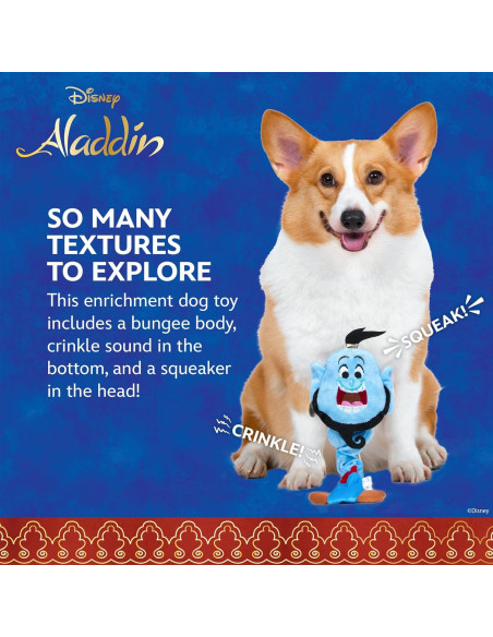 Juguete para Perros Disney Aladino Genio Bungee 22.86cm