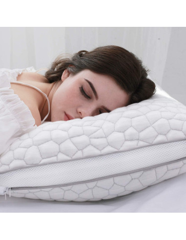 Cojines de Espuma Viscoelástica QUTOOL Tamaño Reina Set de 2