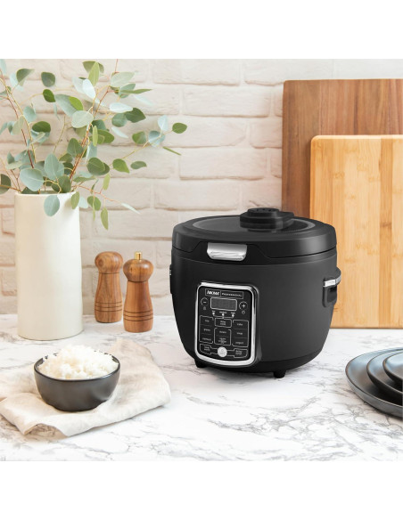 Olla Arrocera Aroma ARC-1230B 10 Tazas Tapa de Vidrio