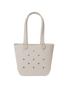 Bolsa de Playa Mediana Simple Modern EVA Impermeable Almendra