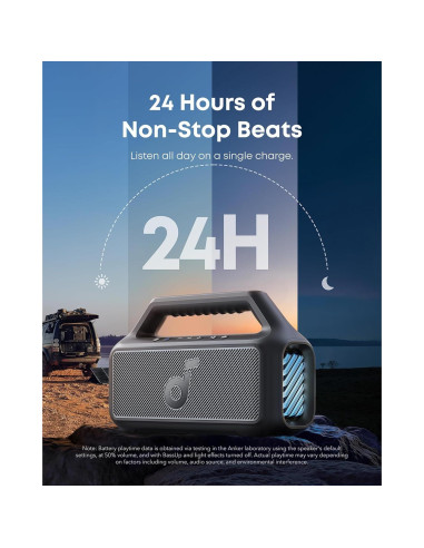 Altavoz Portátil Anker Soundcore Boom 2, 80W, IPX7, 24H